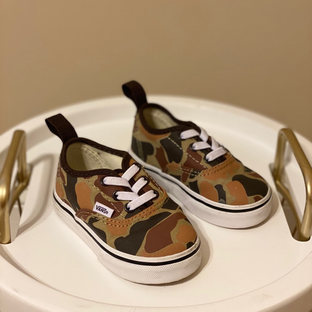 Toddler Camouflaged Vans